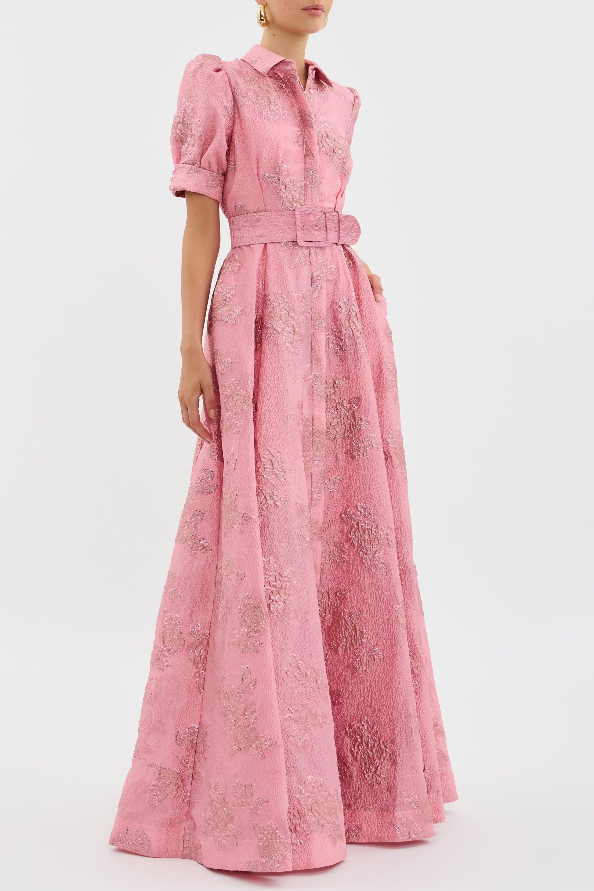 Vestido Anabela™ - Vestido floral con Mangas Cortas Abullonadas (imagen 3)