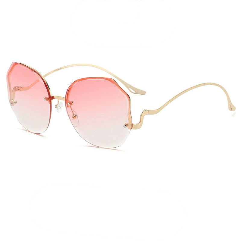 Gafas de sol de metal con lente espejo — modelo Thera (imagen 4)
