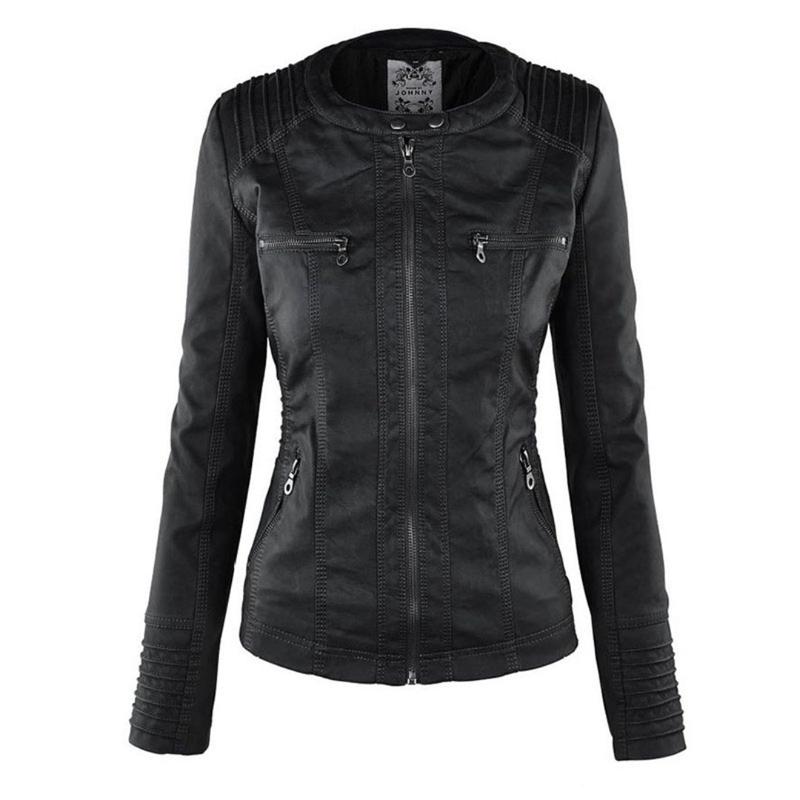Chaqueta de Piel con Capucha — modelo Jimena (imagen 14)