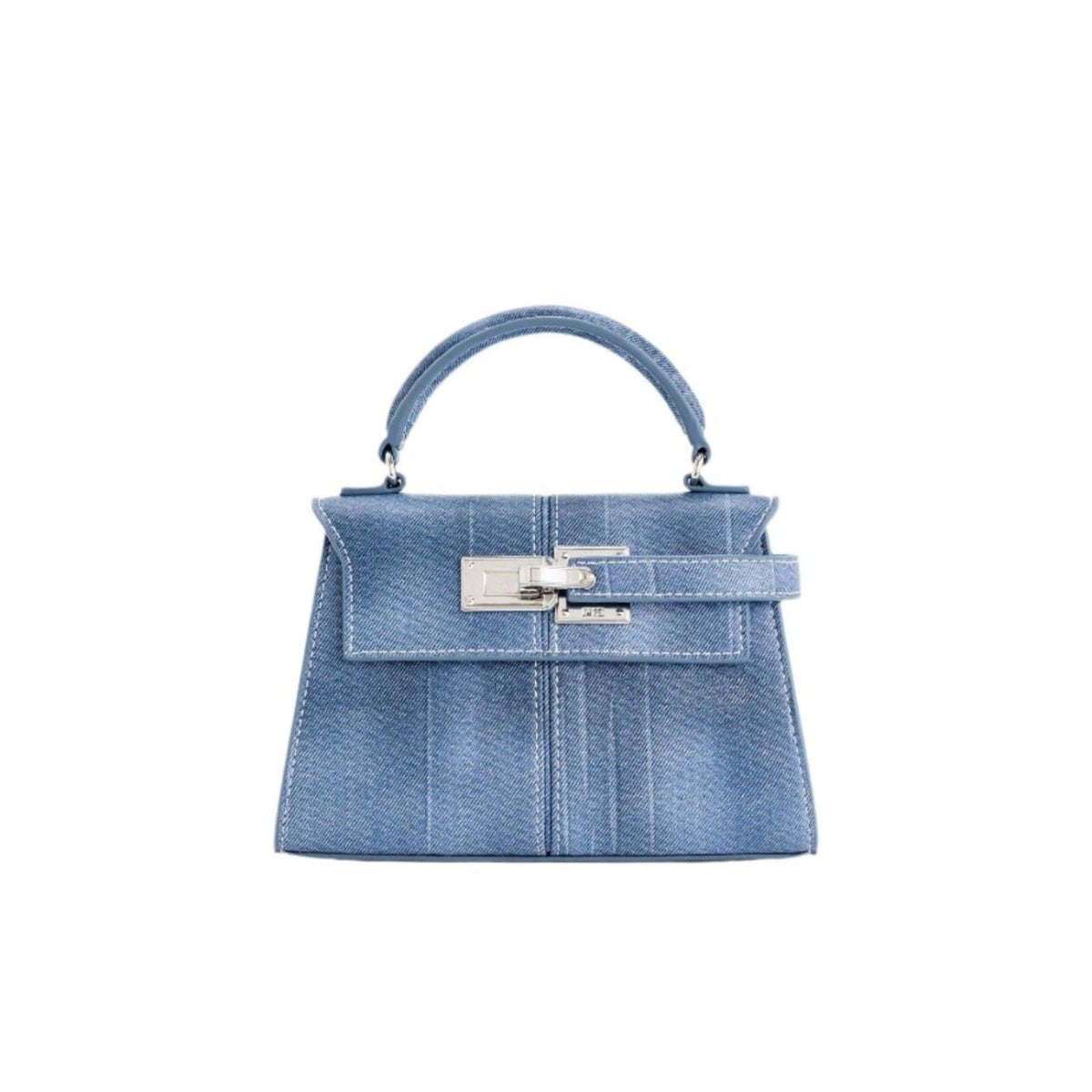 Bolso estructurado efecto cocodrilo — modelo Isla
