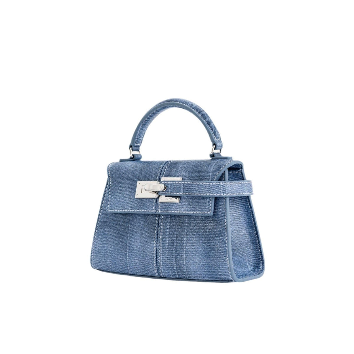 Bolso estructurado efecto cocodrilo — modelo Isla (imagen 5)