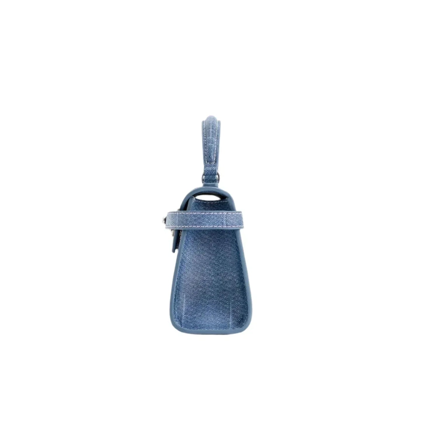 Bolso estructurado efecto cocodrilo — modelo Isla (imagen 7)
