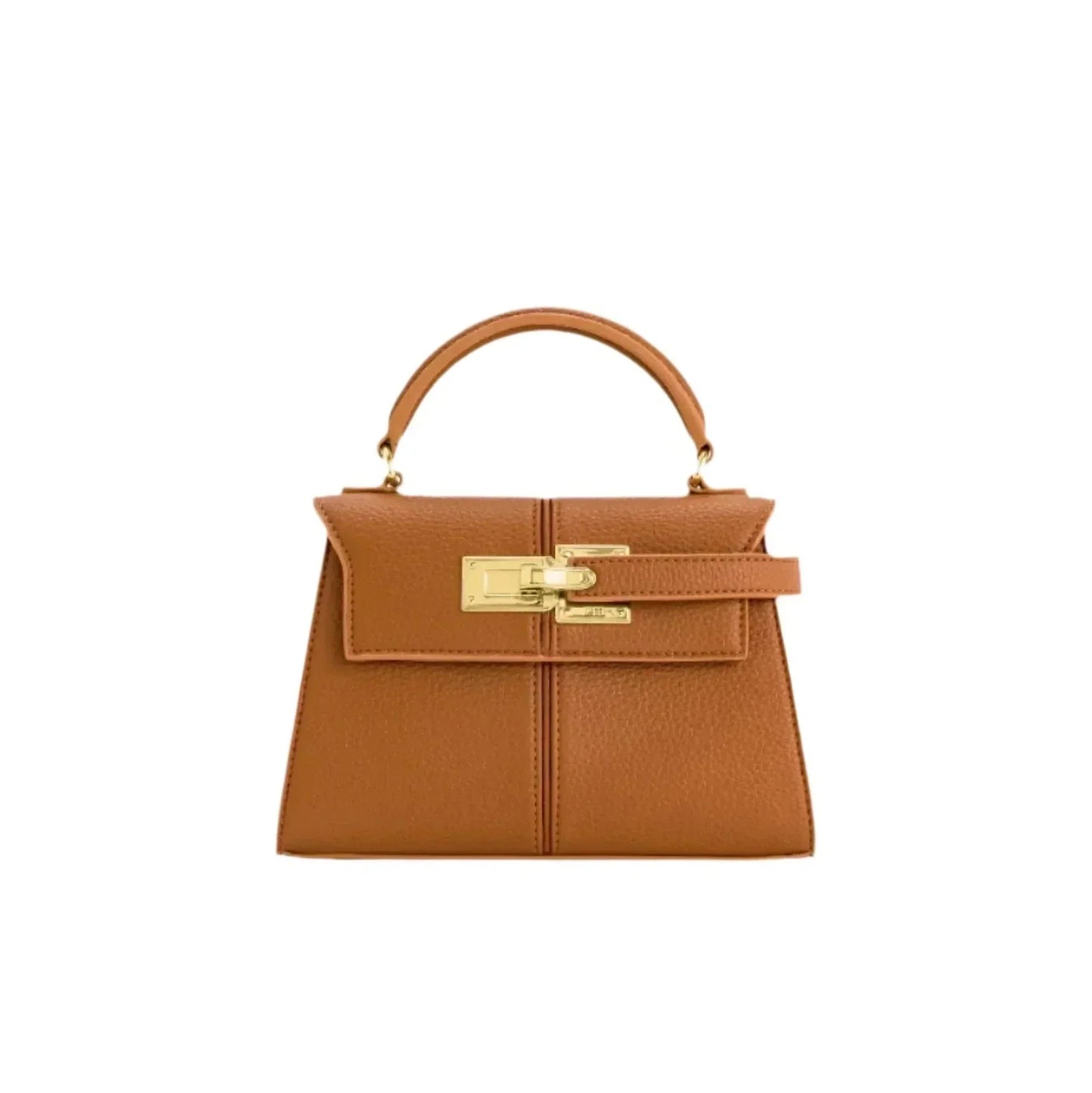 Bolso estructurado efecto cocodrilo — modelo Isla (imagen 2)