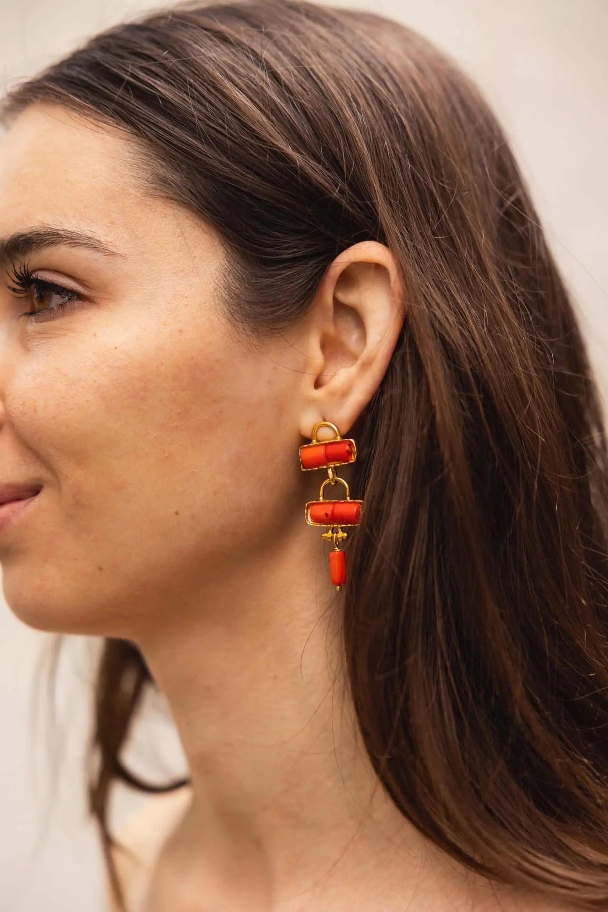 Pendientes Corales PEN107 (imagen 3)