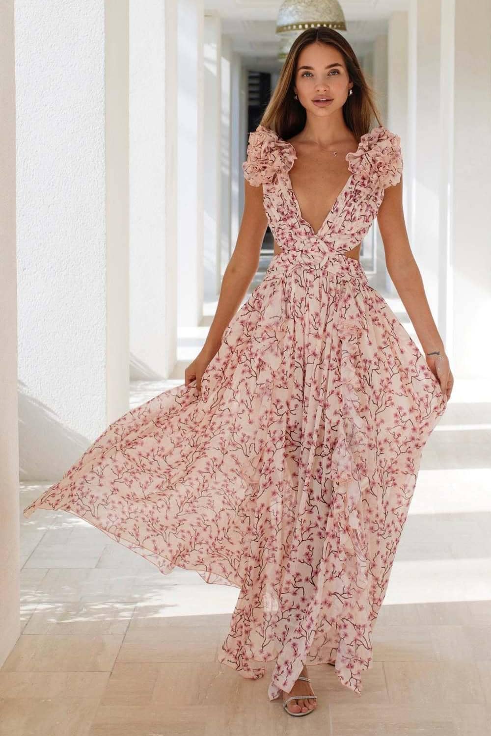Elegancia floral que roba miradas — modelo Vestido Kira™ (imagen 3)