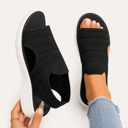 Sandalias con plataforma transpirable — modelo Zina