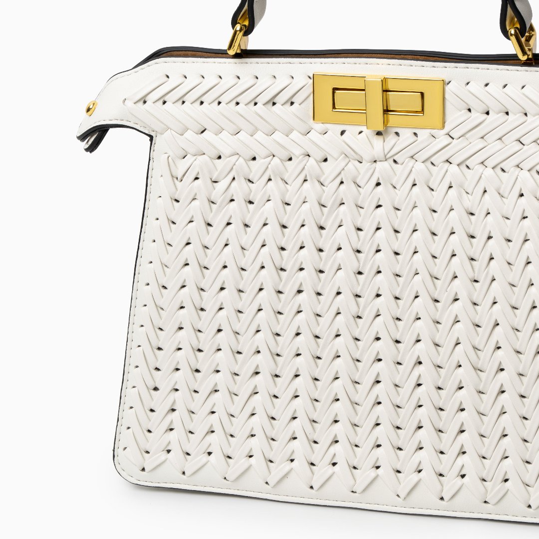 Bolso calado geométrico — modelo Valencia (imagen 13)