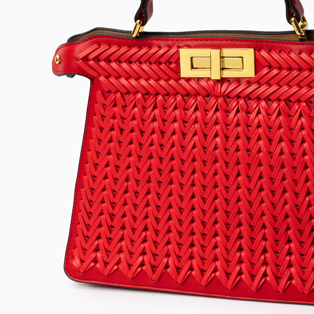 Bolso calado geométrico — modelo Valencia (imagen 10)