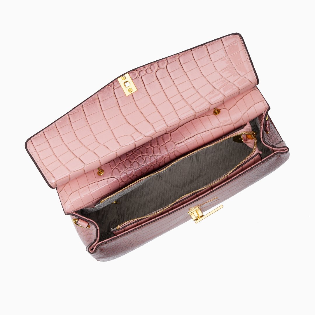 Adriana – Bolso estructurado con solapa (imagen 11)