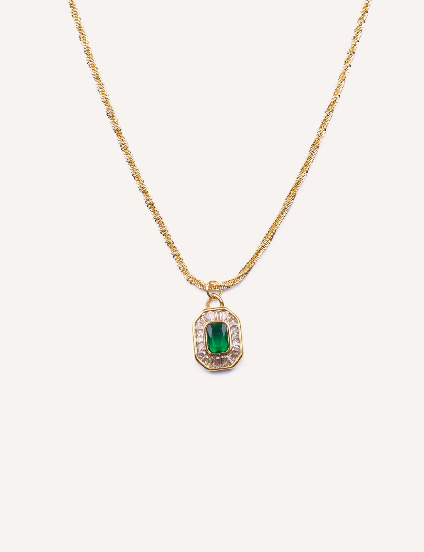 Gargantilla de Esmeralda - Elegancia y Brillo Verde