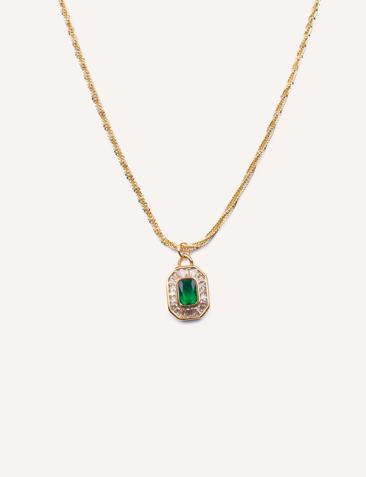 Gargantilla de Esmeralda - Elegancia y Brillo Verde