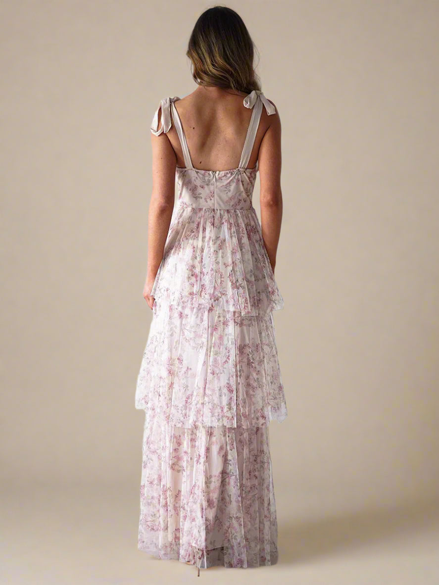 Romanticismo floral con un toque de ensueño — modelo Vestido Sara™ (imagen 3)