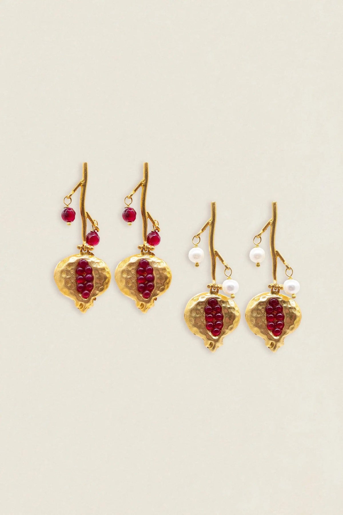 Pendientes Granada Rama Perlas PEN189