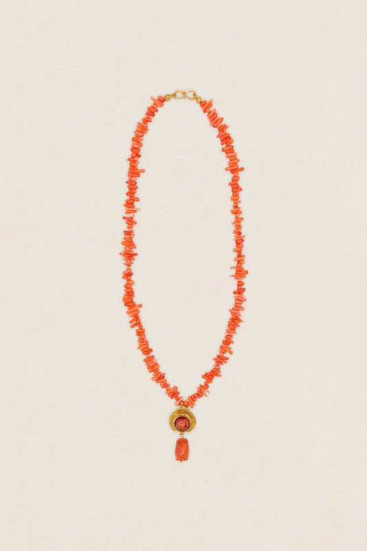 Collar Cecile Corales CO03