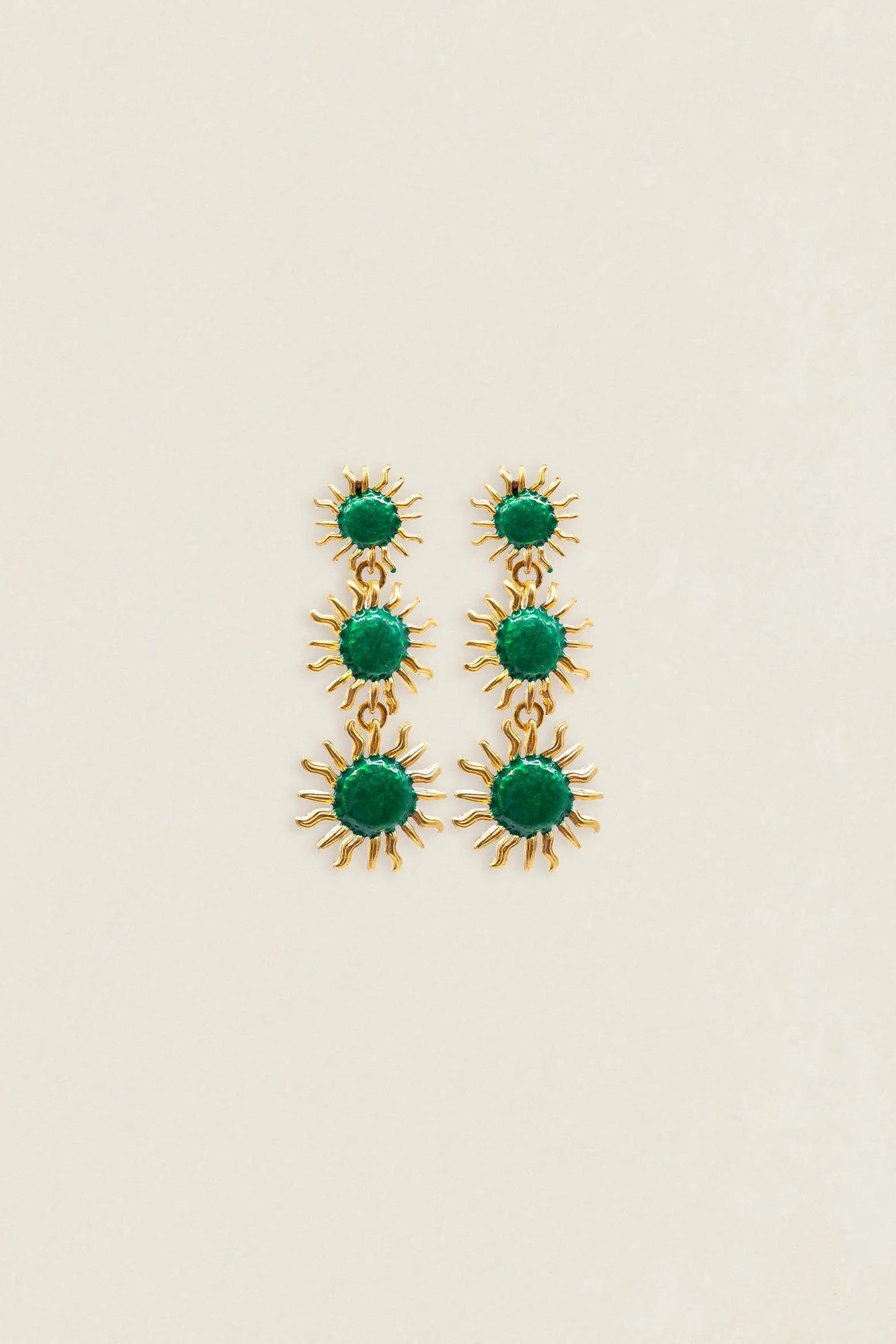 Pendientes Triple Sol PEN09 (imagen 4)