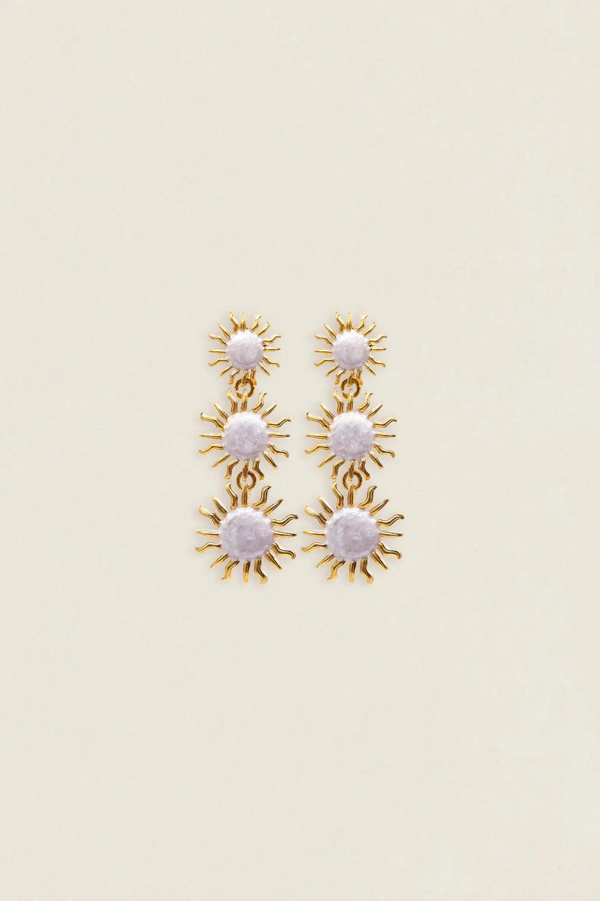 Pendientes Triple Sol PEN09 (imagen 6)