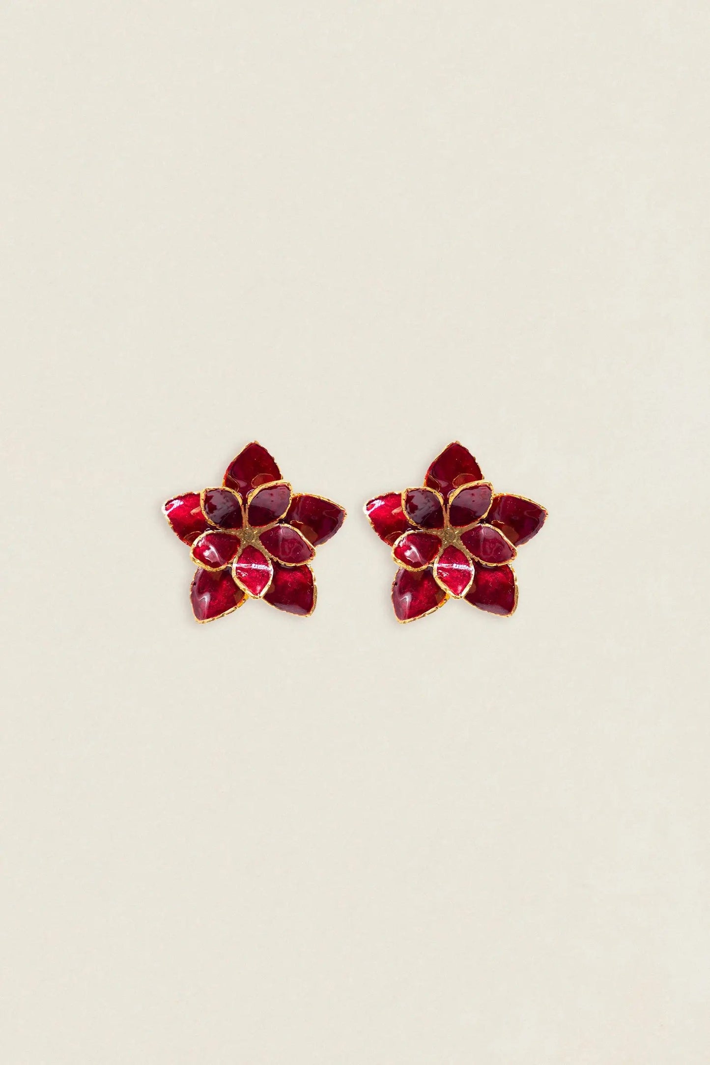 Pendientes Carmeron Flor Nenúfar PEN03 (imagen 7)