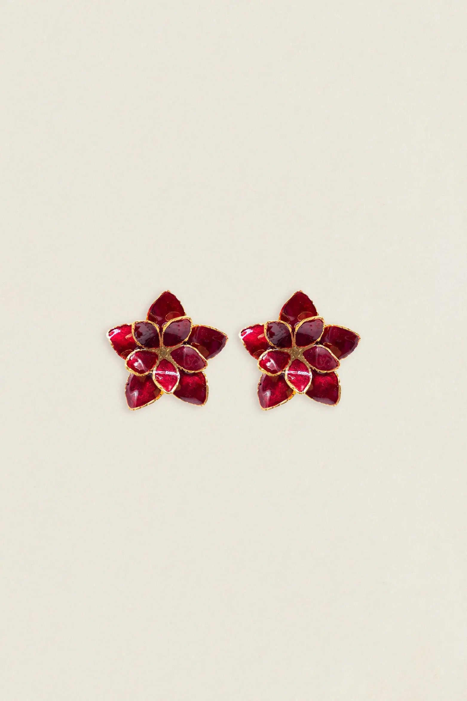 Pendientes Carmeron Flor Nenúfar PEN03 (imagen 7)