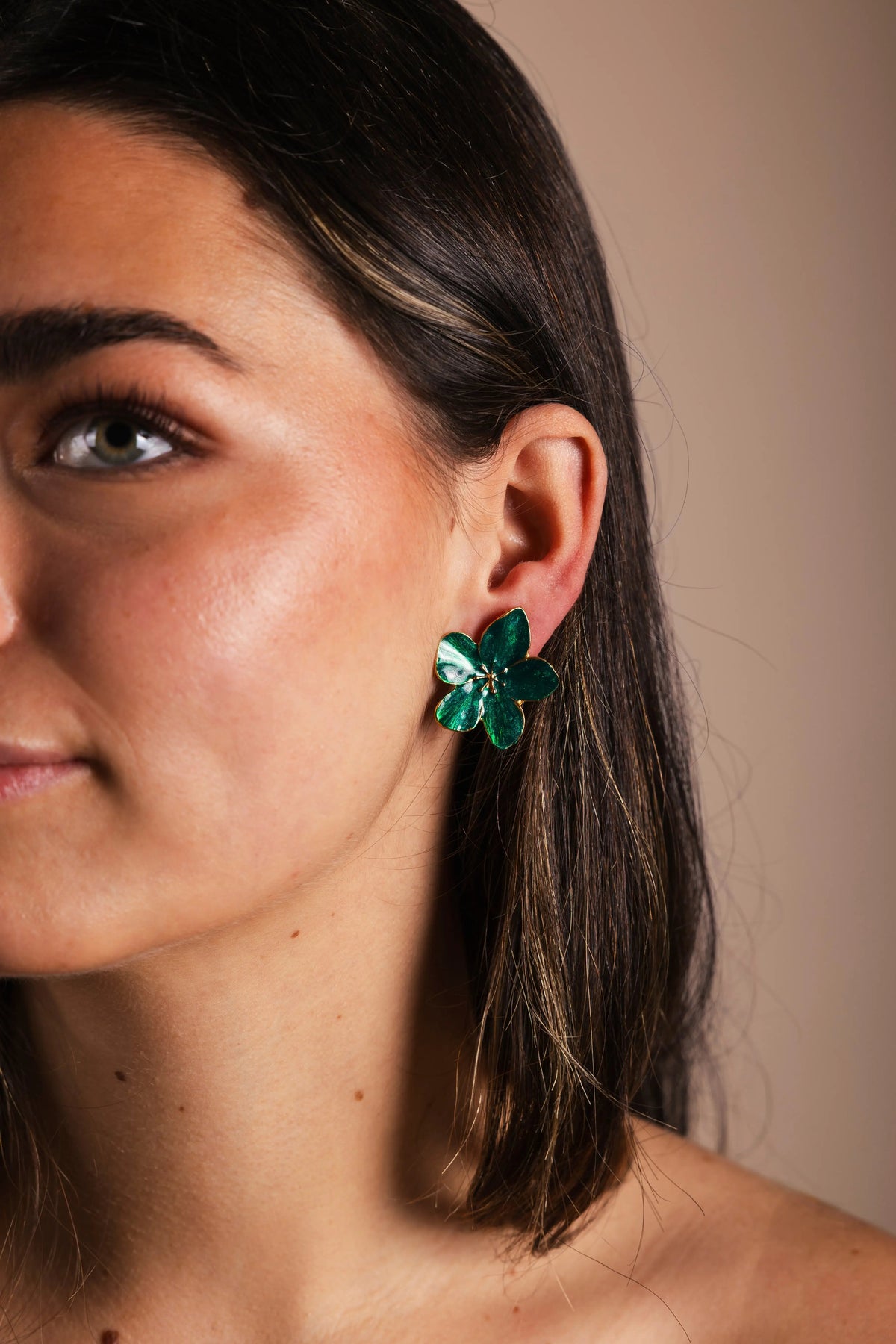 Pendientes Carmeron Flor PEN05 (imagen 9)
