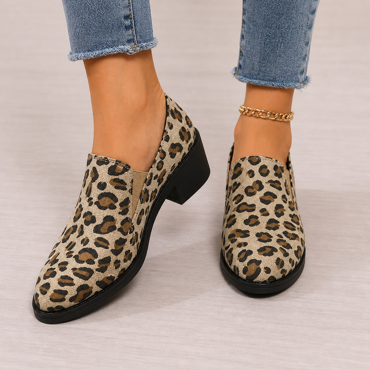 Mocasín Leopardo — modelo Angélique™ (imagen 2)