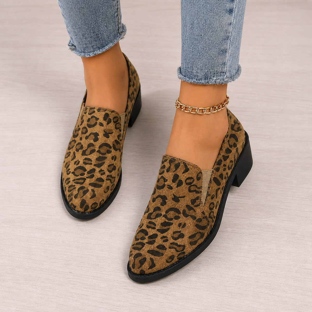 Mocasín Leopardo — modelo Angélique™ (imagen 3)
