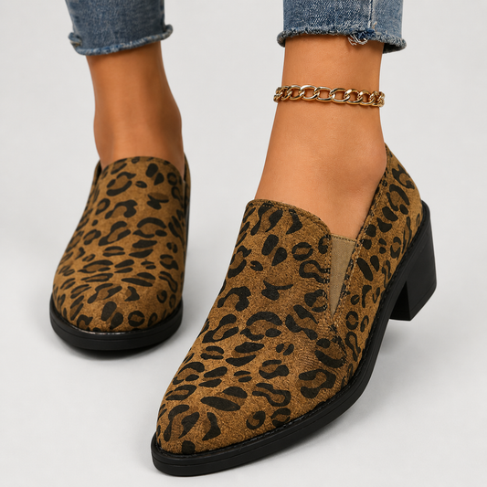 Mocasín Leopardo — modelo Angélique™
