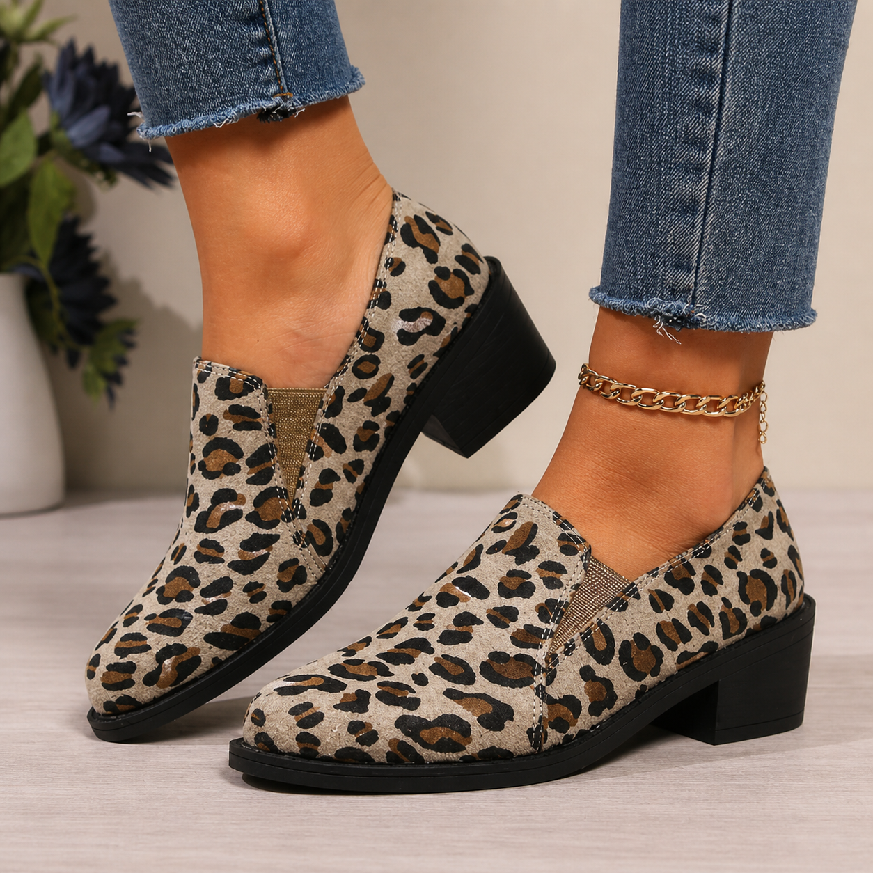 Mocasín Leopardo — modelo Angélique™ (imagen 5)