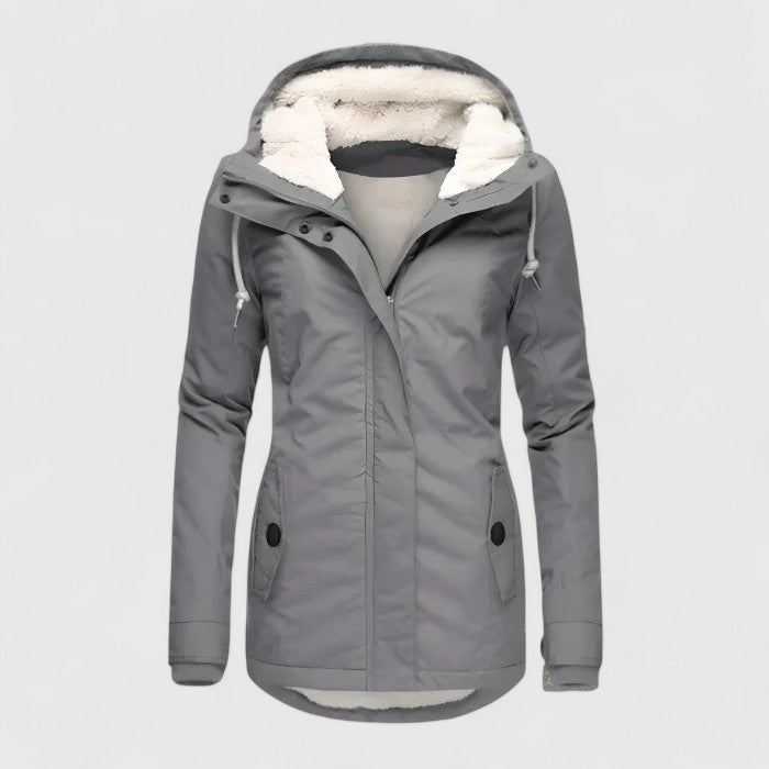 Chaqueta de invierno impermeable con capucha — modelo Seravia™