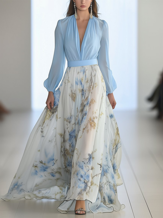Suavidad floral para cualquier ocasión — modelo Vestido Irene™
