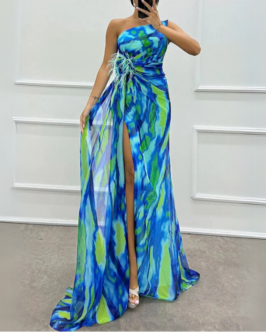 Elegancia floral para destacar sin esfuerzo — modelo Vestido Sofía™