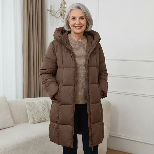 Chaqueta acolchada con capucha — modelo Cármen™
