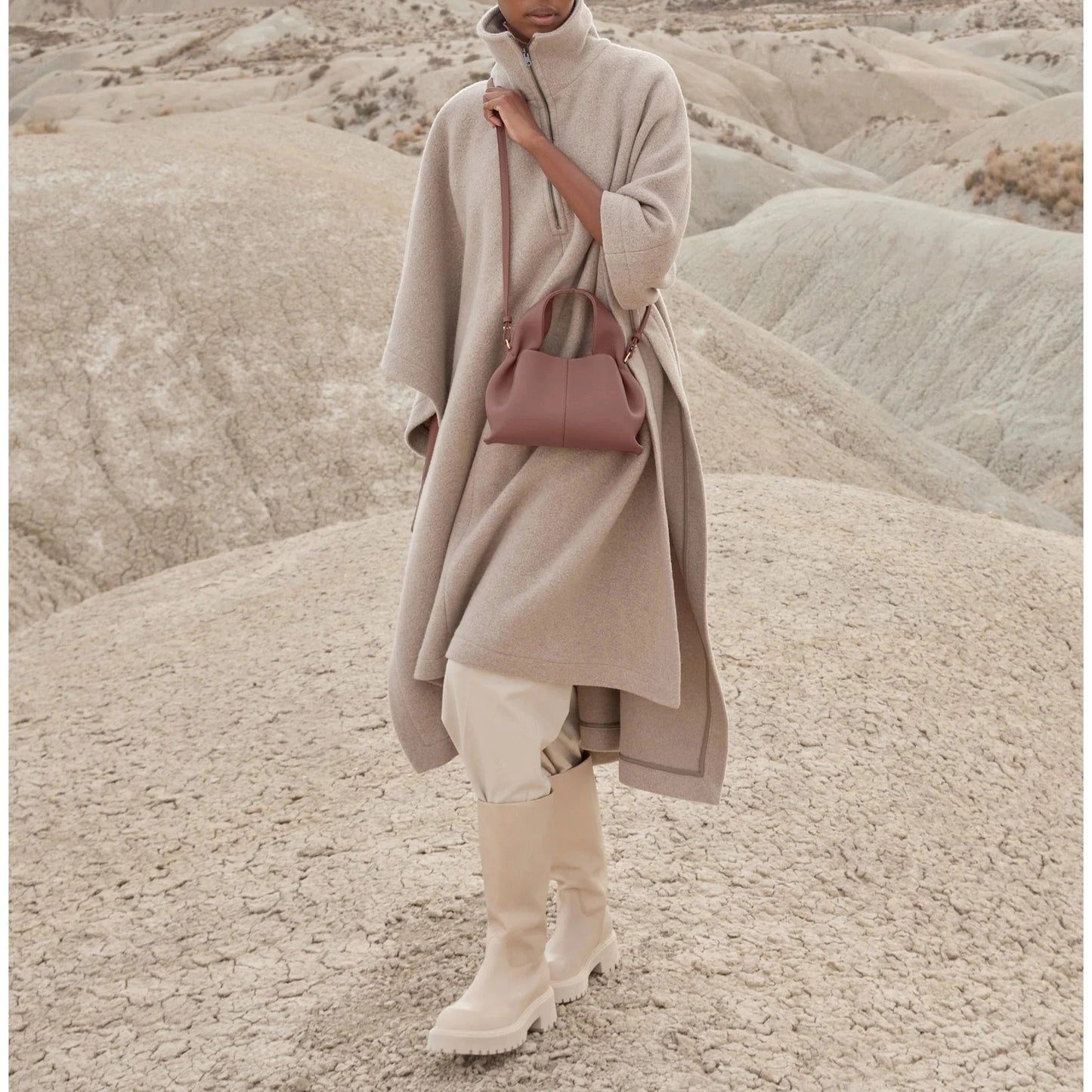 Bolso minimalista de líneas suaves — modelo Palacio (imagen 11)
