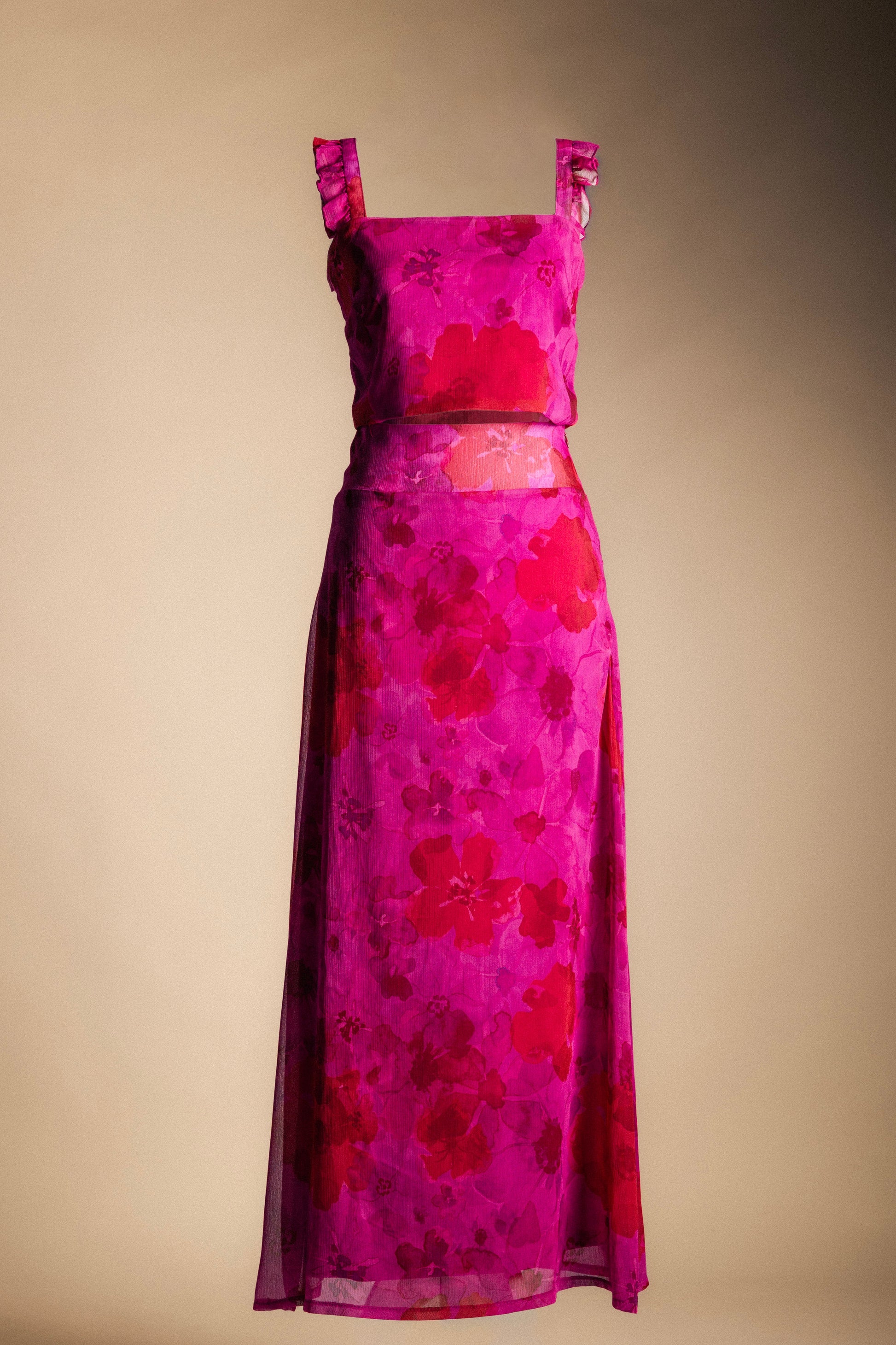 Top Pipa Fucsia Flores TOP03 (imagen 8)