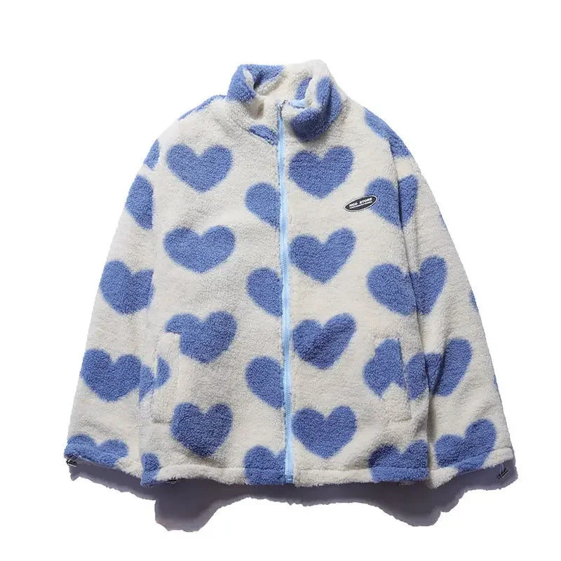 Chaqueta Reversible con Corazones — modelo Rosa™ (imagen 10)