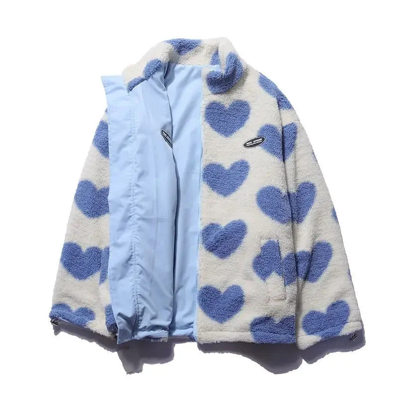 Chaqueta Reversible con Corazones — modelo Rosa™ (imagen 11)