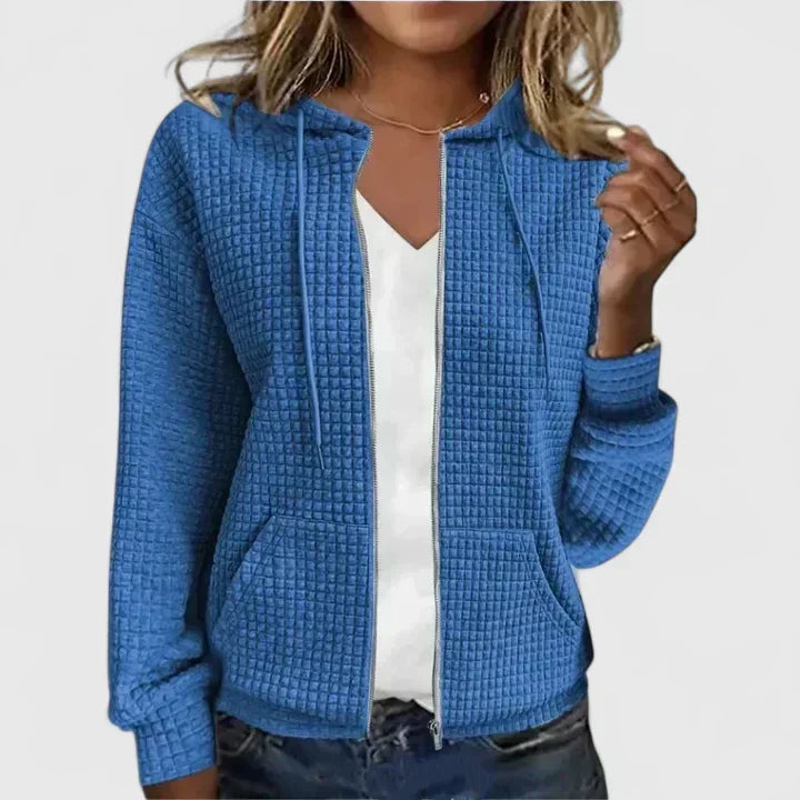 Sudadera con cremallera — modelo Sienna™
