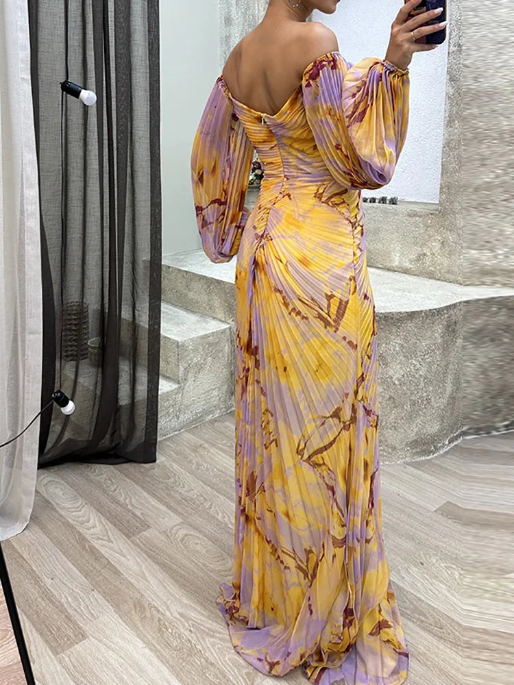 Vestido Paula™ - Vestido Chic floral con Escote en V (imagen 3)