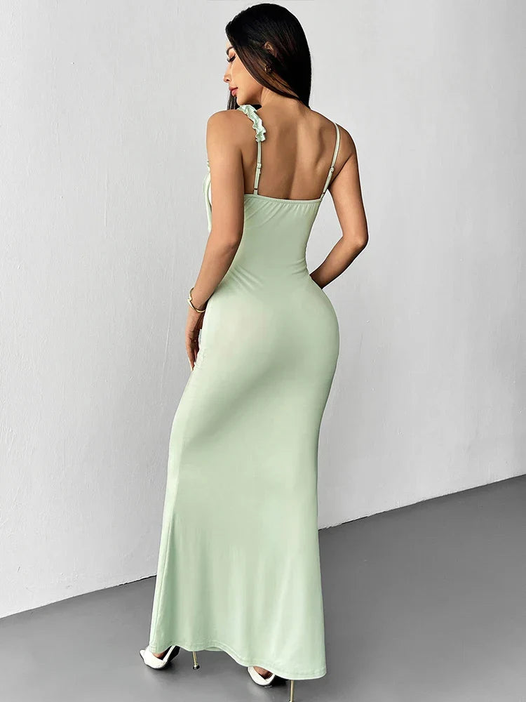 Vestido Largo Elegante y Silueta Esculpida — modelo Graciela™ (imagen 5)