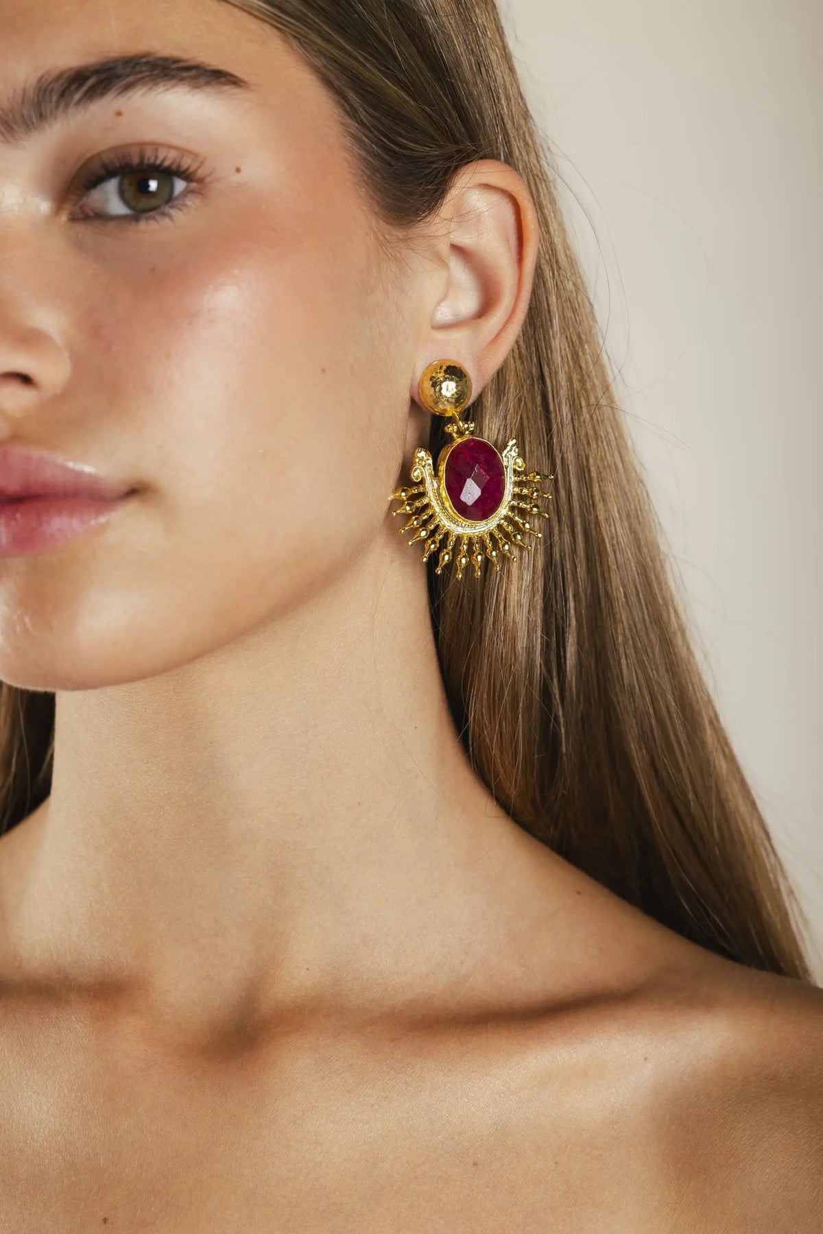 Pendientes Aurora Liso JB88 (imagen 2)