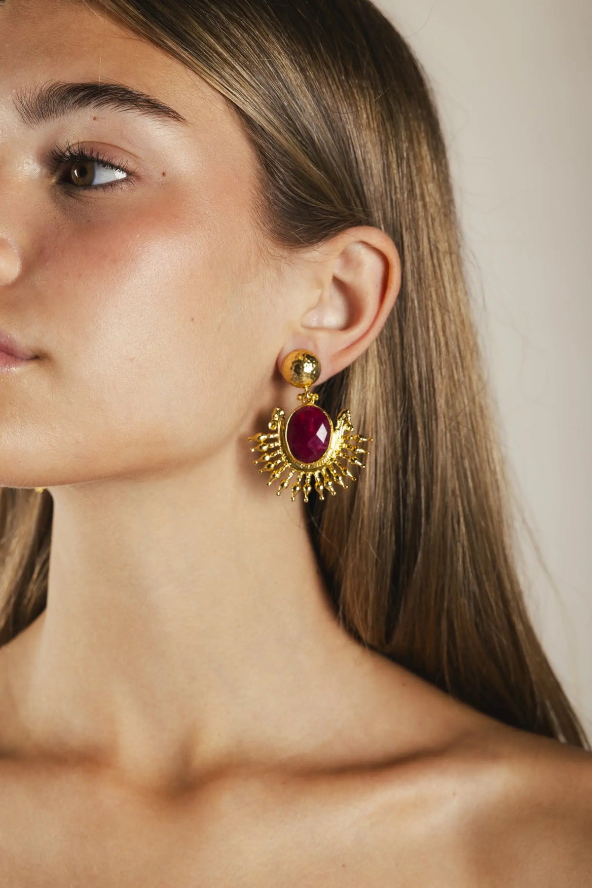 Pendientes Aurora Liso JB88 (imagen 3)