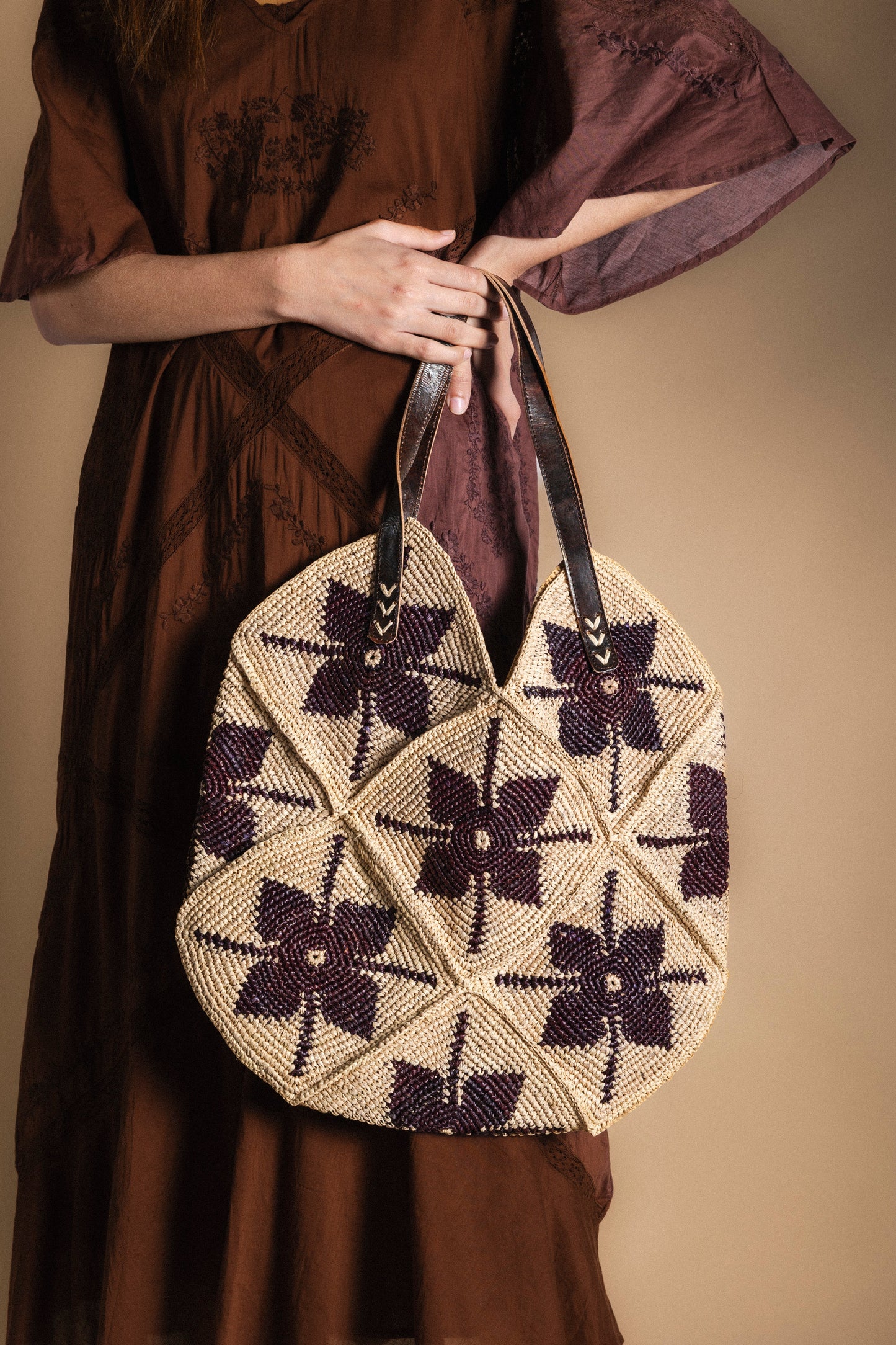 Bolso Lea en rafia (imagen 5)
