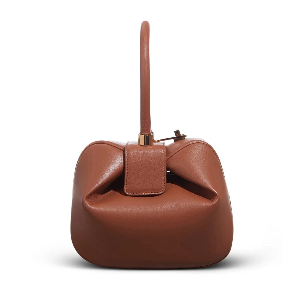 Bolso pouch fruncido — modelo Valeria