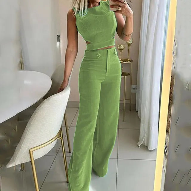 Conjunto Top & Pantalón — modelo Lidia (imagen 6)