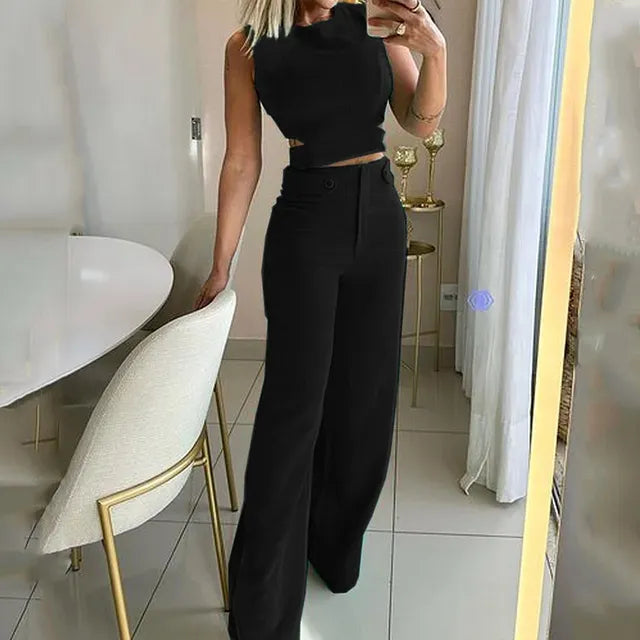 Conjunto Top & Pantalón — modelo Lidia (imagen 2)