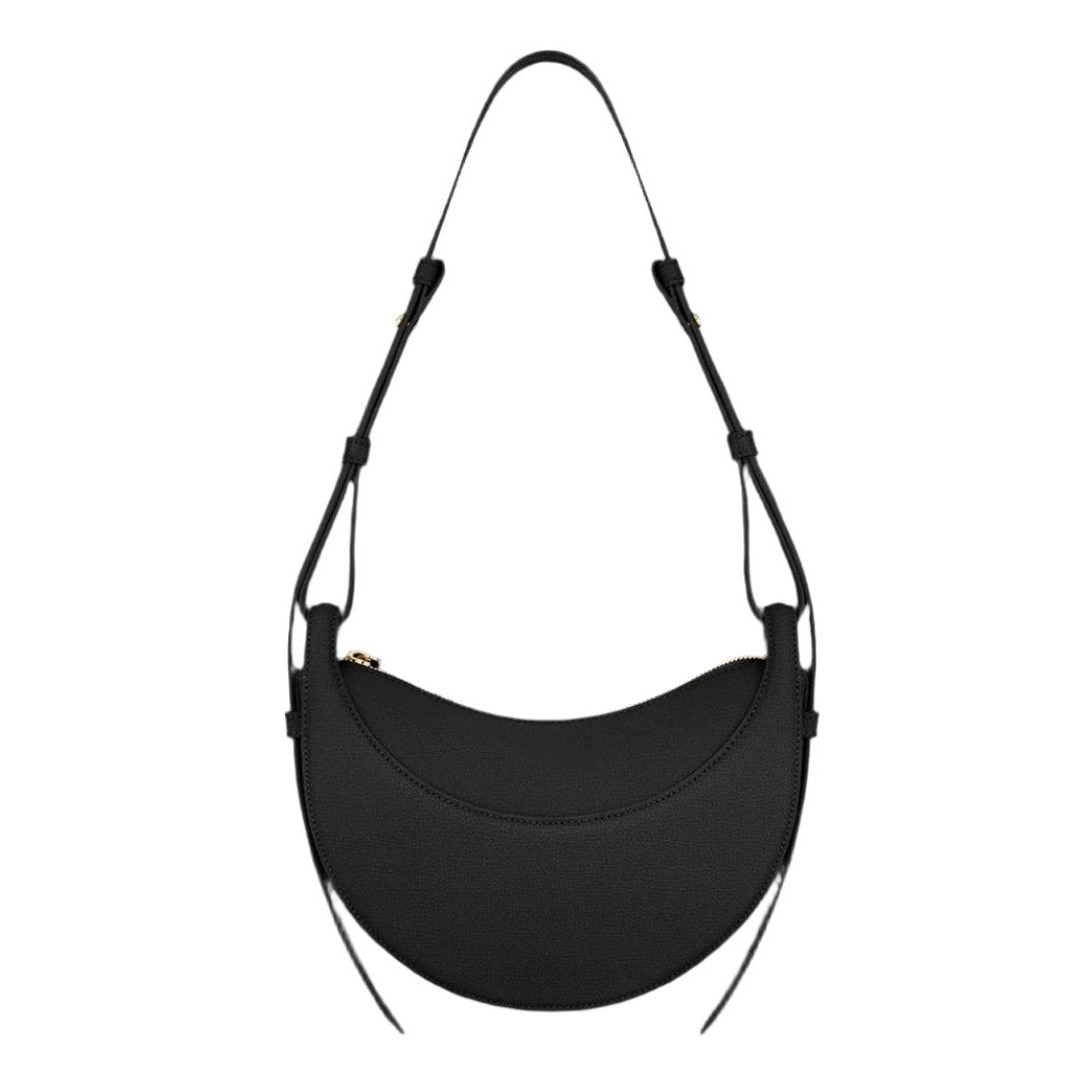 Bolso media luna con asa ajustable — modelo Amara (imagen 2)