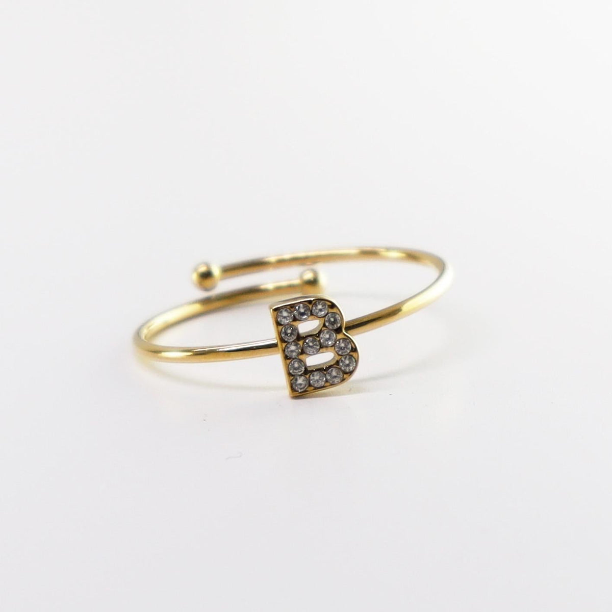 Lux — modelo Anillo personalizado con letra (imagen 2)