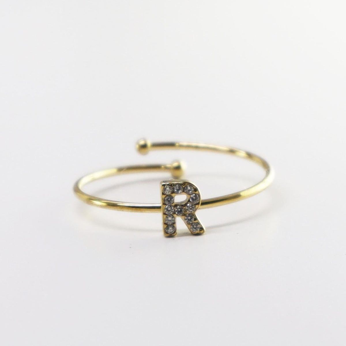 Lux — modelo Anillo personalizado con letra (imagen 18)