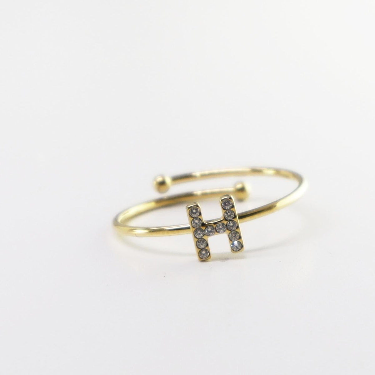 Lux — modelo Anillo personalizado con letra (imagen 8)