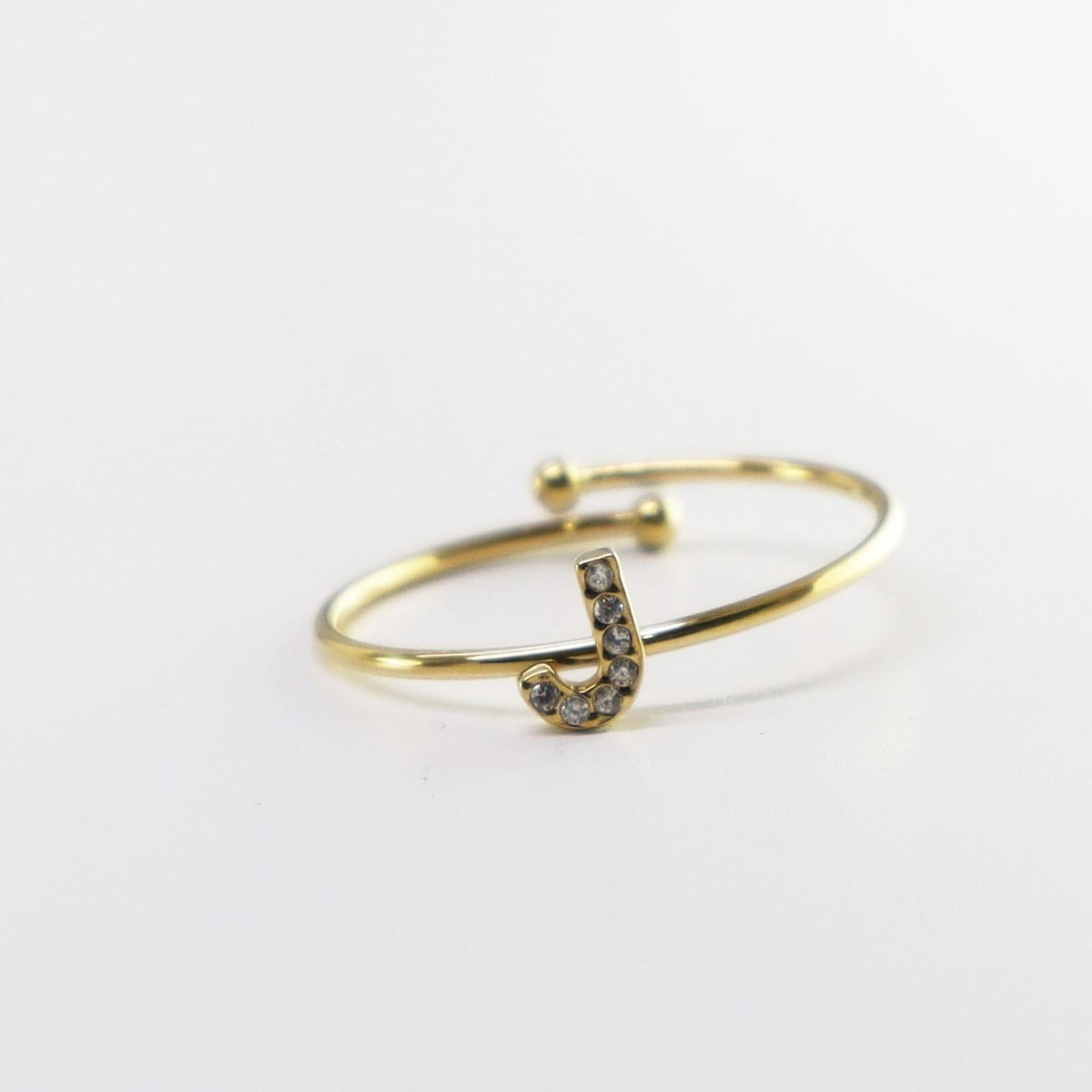 Lux — modelo Anillo personalizado con letra (imagen 10)