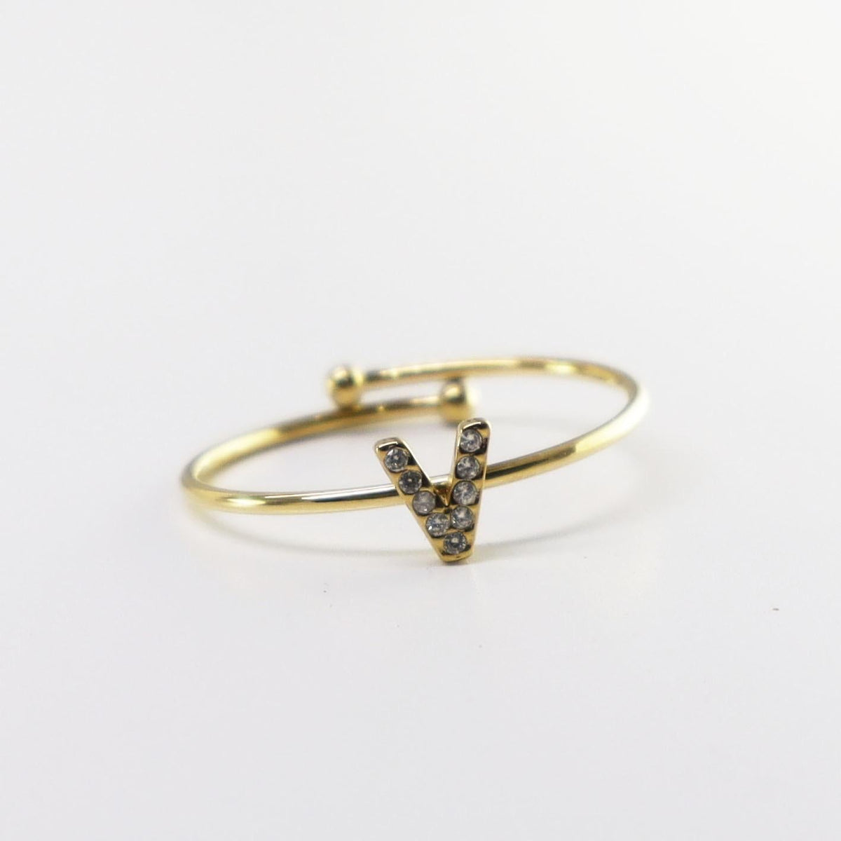 Lux — modelo Anillo personalizado con letra (imagen 21)